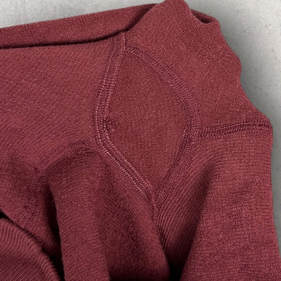 NWT By Anthropologie Everyday Seamless Leggings Womens Size Small High Rise Wine - Picture 9 of 11